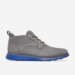 Cole Haan Men's Chukka Boots in Gray and Blue - brand new sz 10